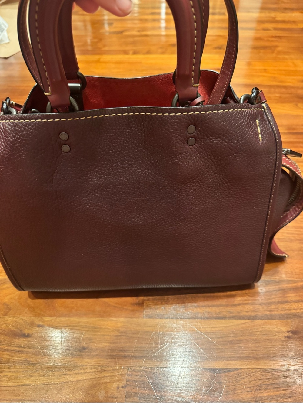 Coach Rogue red wine very beautiful - Picture 10 of 17
